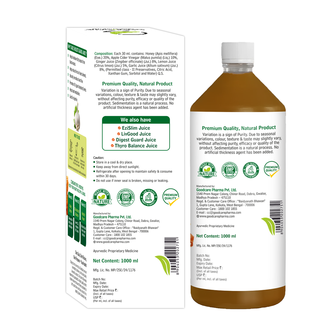 Goodcare Cholest Guard Juice-1 Ltr