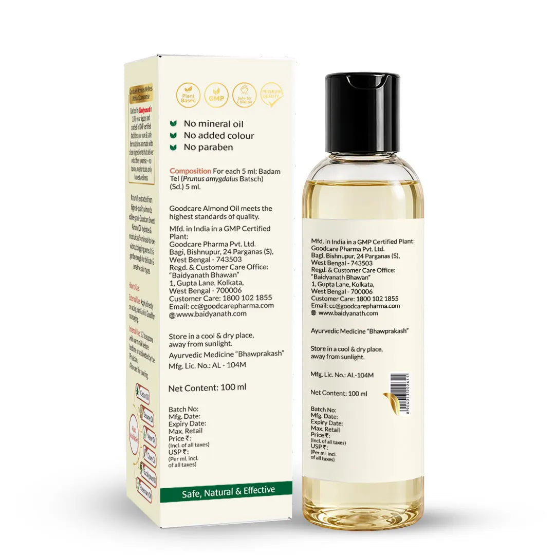 Goodcare Rogan Badam-Natural Sweet Almond Oil