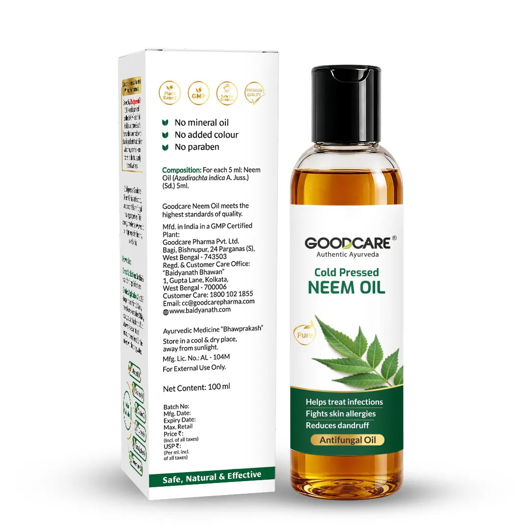 Goodcare Pure Natural Cold Pressed Neem Oil