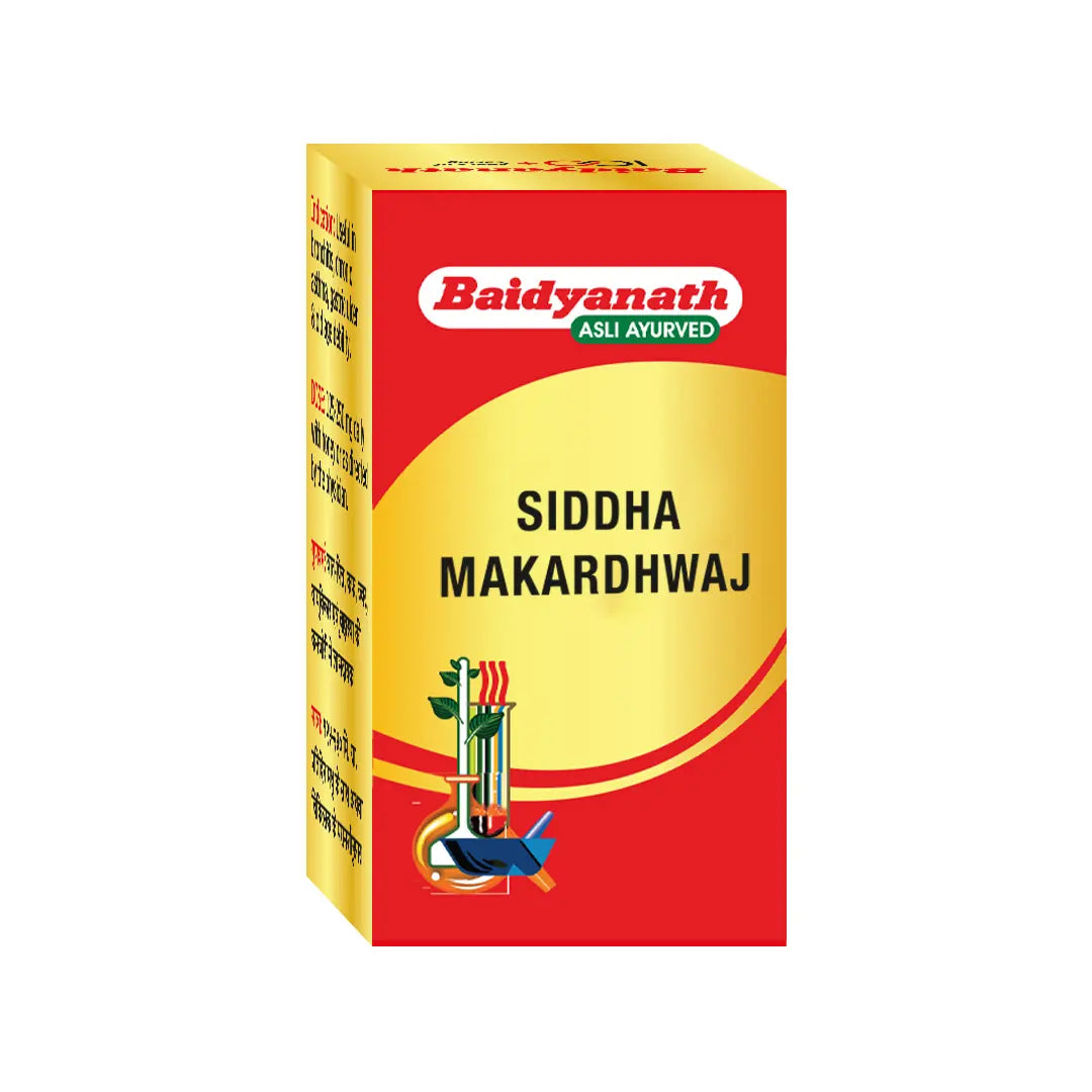 Baidyanath Siddha Makardhwaj Special with Gold & Pearl - 10 tab