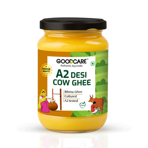 Goodcare A2 Desi Cow Ghee – 500gm Pure Bilona Ghee from Gir Cows