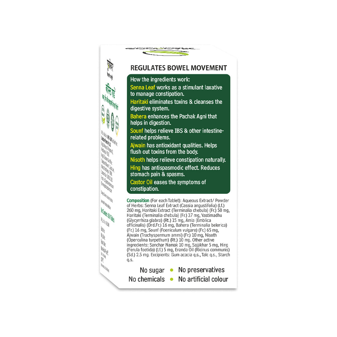 Consti Guard with Power of Castor Oil- 60 Tabs