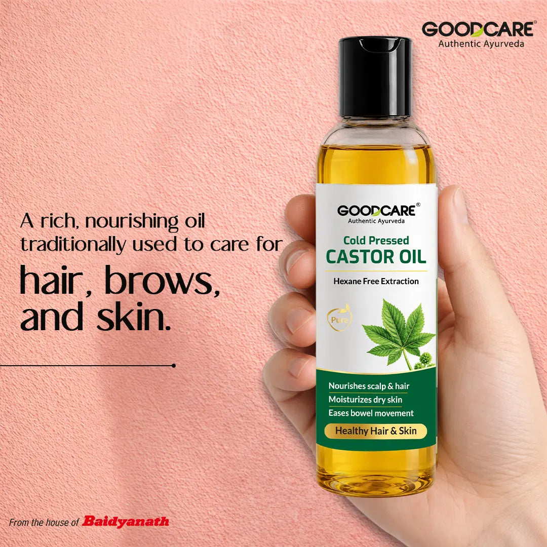 Goodcare Natural Premium Cold Pressed Castor Oil