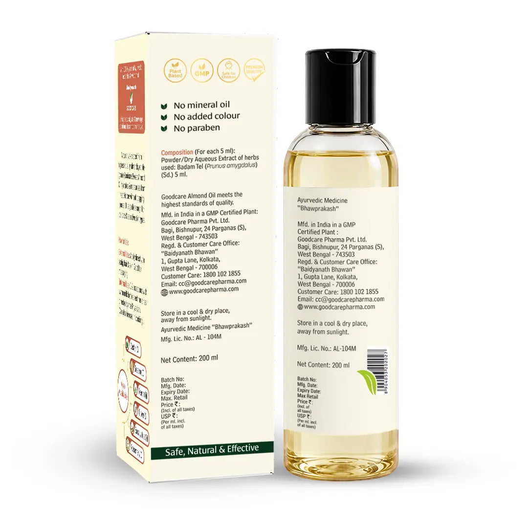 Goodcare Rogan Badam-Natural Sweet Almond Oil