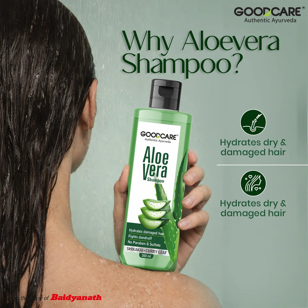 Goodcare Aloe Vera Shampoo - 200 ML