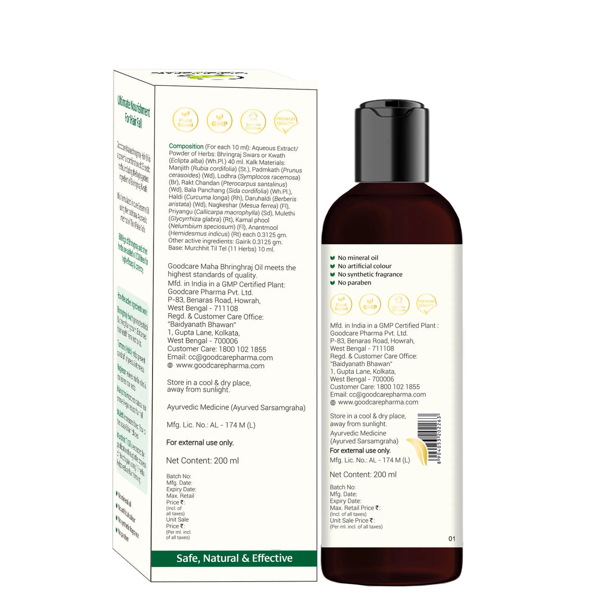 Goodcare Maha Bhringraj Oil- 200ml