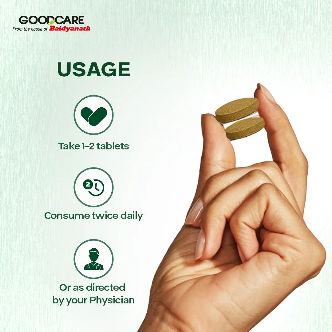 Goodcare Shatavari 60 Tablets For Women’s Strength, Energy, Immunity and Reproductive Health