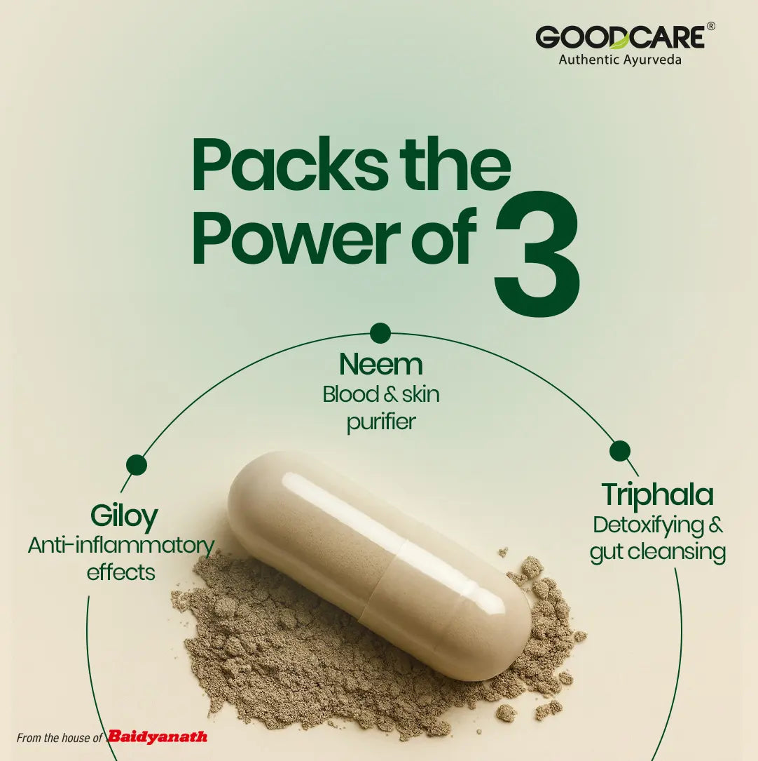 Goodcare Neem Guard 60 Capsules