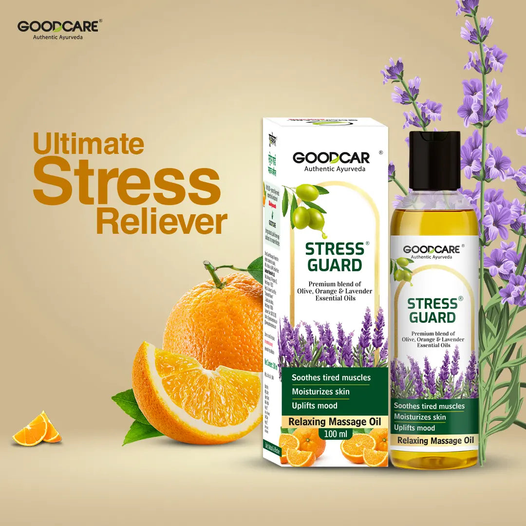 Goodcare Stress Guard Massage Oil -  100ml