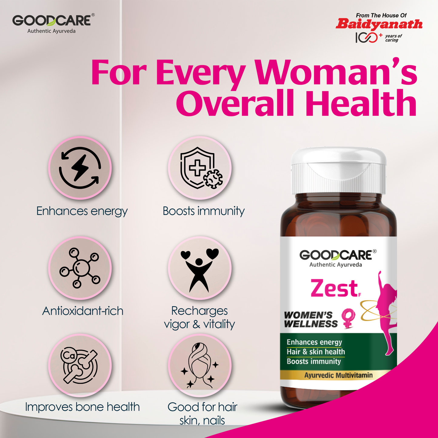 Goodcare Zest Women - 60 CP