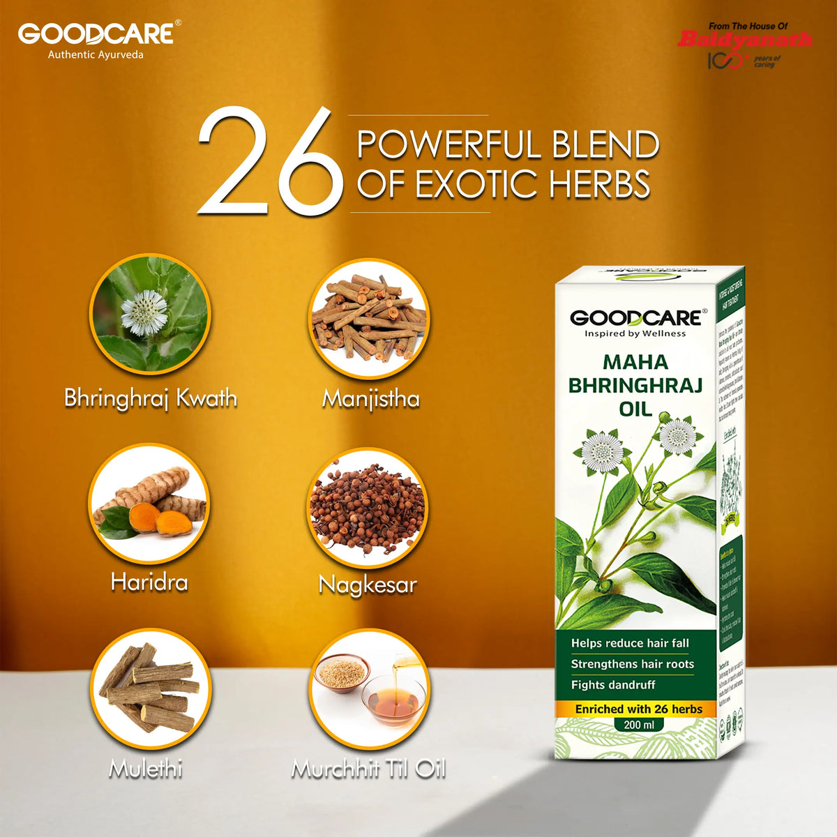 Goodcare Maha Bhringraj Oil- 200ml