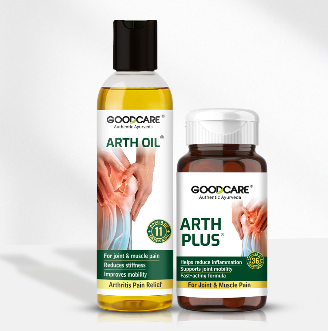 Pain Relief Arth Oil & Arth Plus Capsule Combo