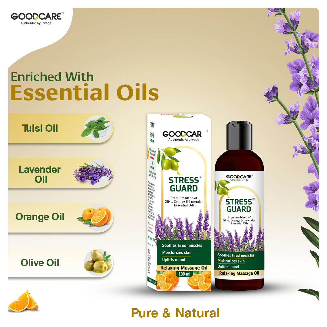 Stress Guard Massage Oil -  100ml