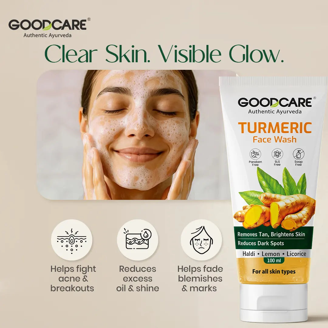 Goodcare Turmeric Facewash - 100 ML