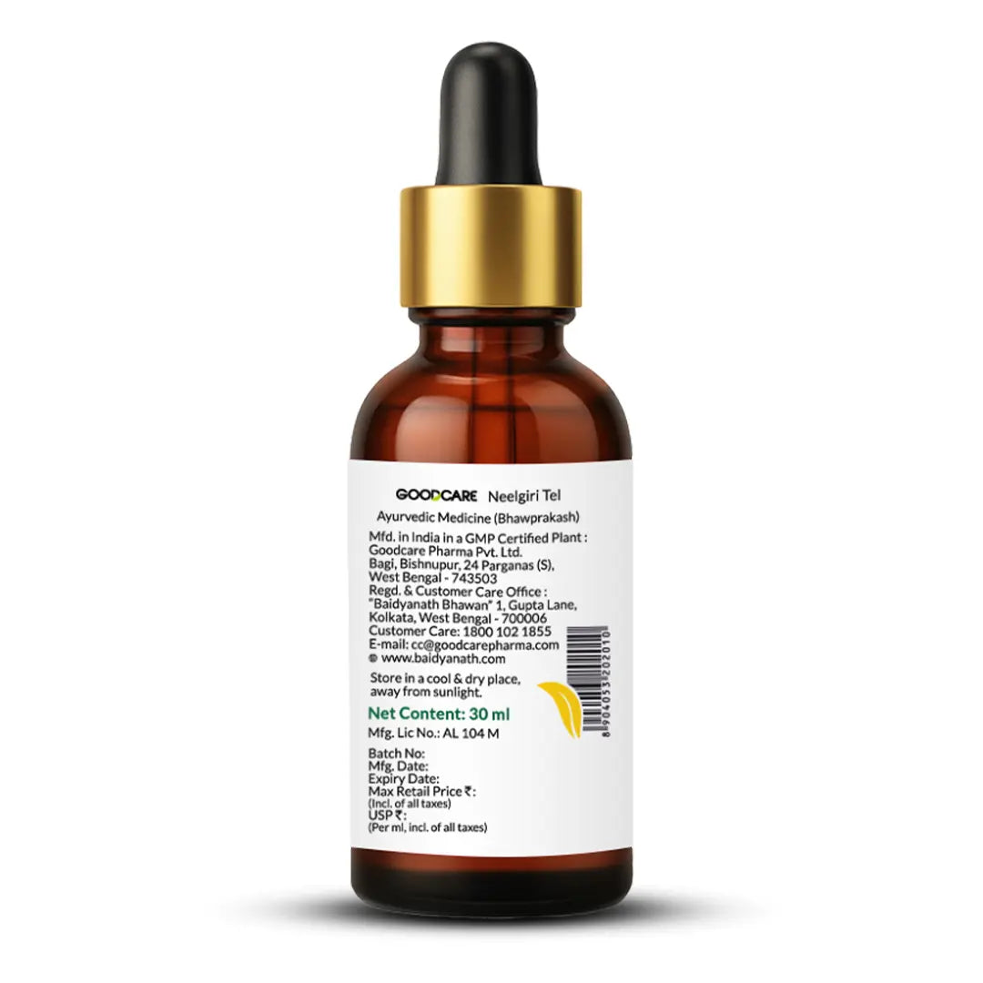 Goodcare Eucalyptus Oil – 30ml Natural Relief for Cough, Skin & Muscle Comfort