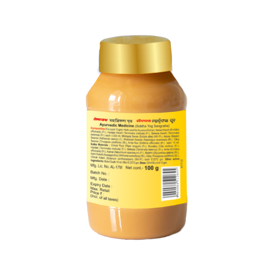 Mahatriphala Ghrita- For Healthy Eye