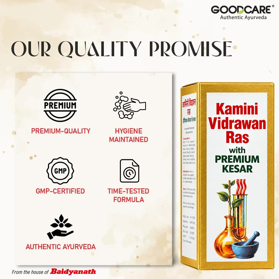Kaminividrawan Ras 10 gm (Combo)- Maintaining Vigor And Vitality