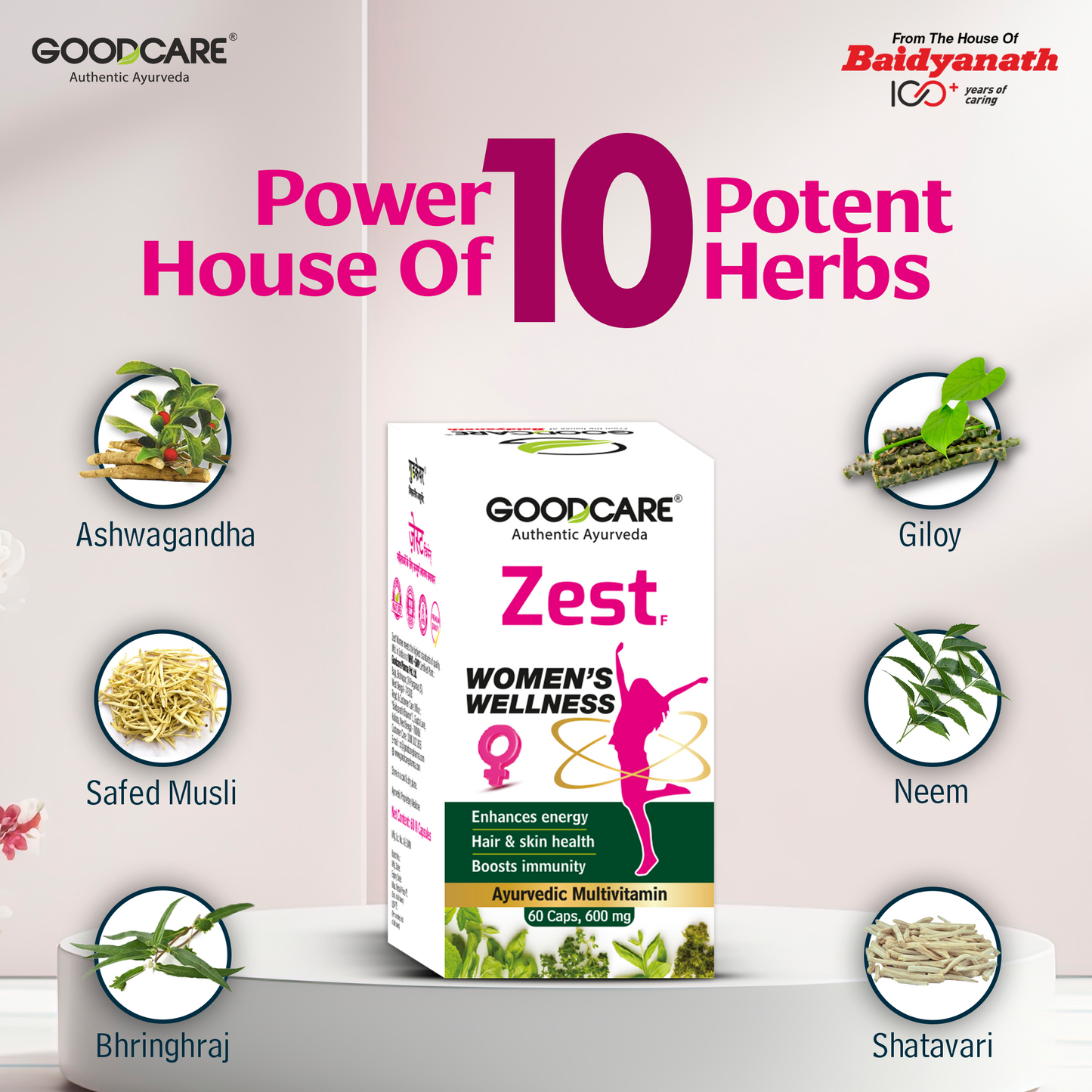 Goodcare Zest Women - 60 CP