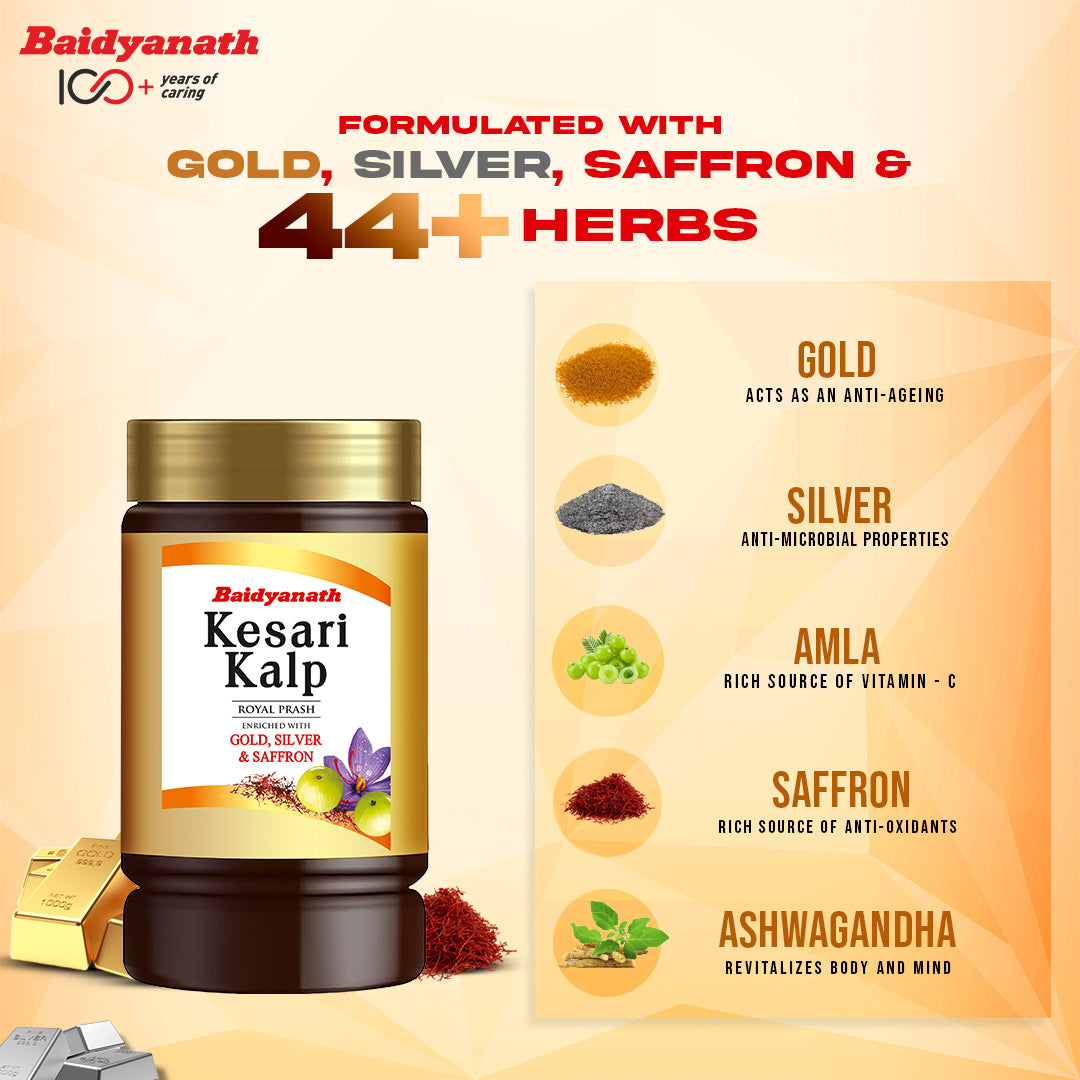 Kesari Kalp Royal Ayurvedic Chyawanprash – Baidyanath