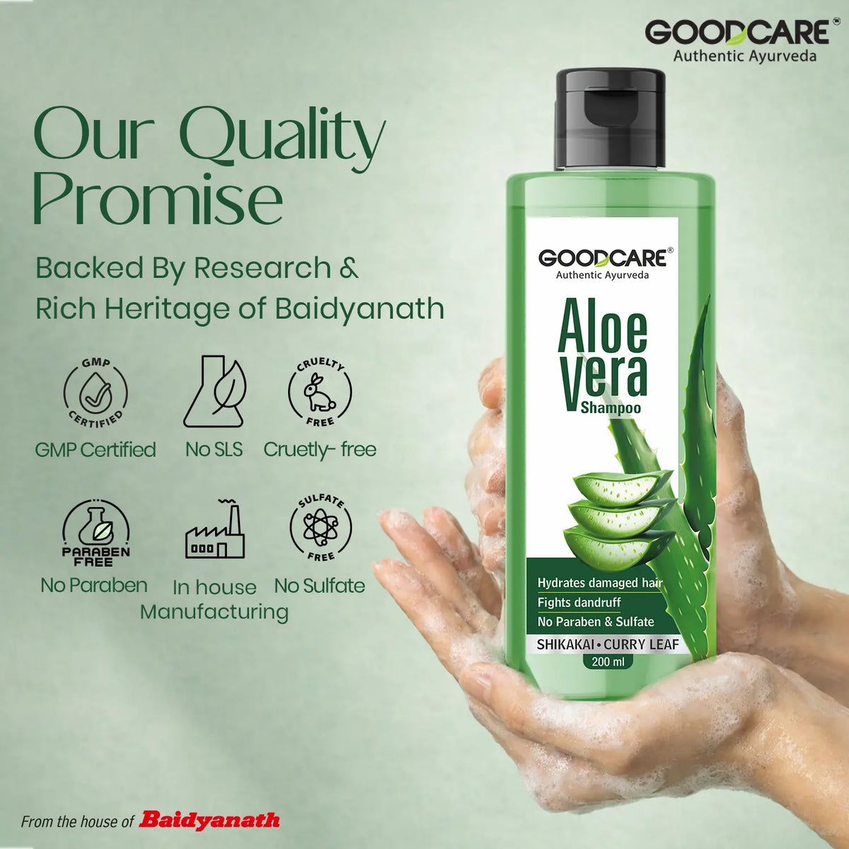 Goodcare Aloe Vera Shampoo - 200 ML