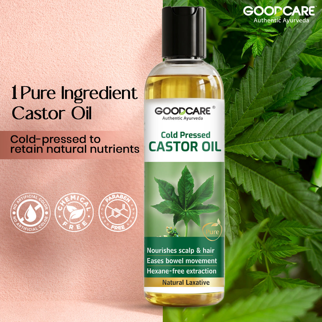 Goodcare Natural Premium Cold Pressed Castor Oil