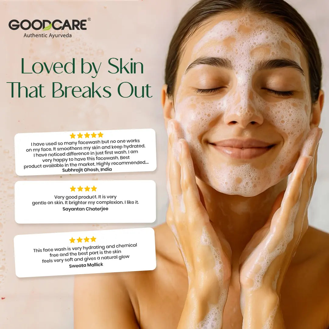 Goodcare Turmeric Facewash - 100 ML