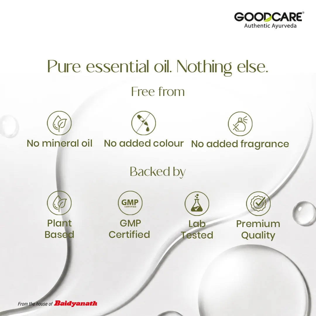 Goodcare Eucalyptus Oil – 30ml Natural Relief for Cough, Skin & Muscle Comfort