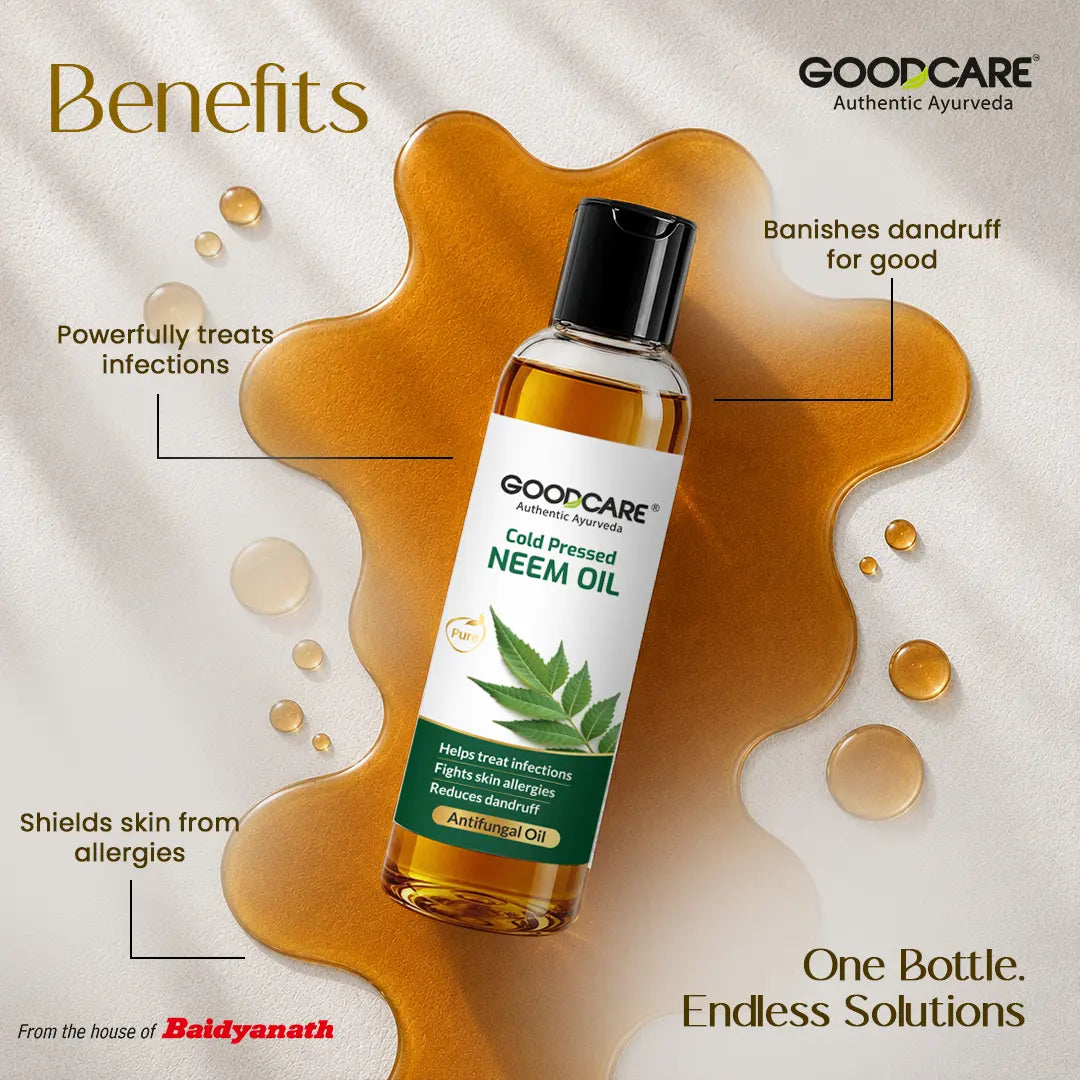 Goodcare Pure Natural Cold Pressed Neem Oil