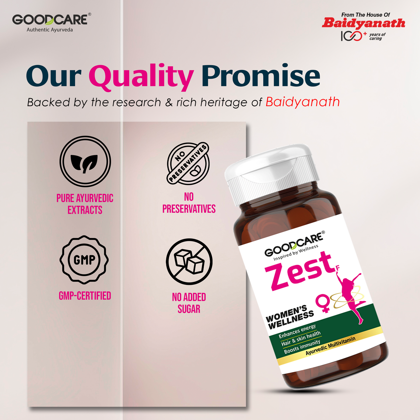 Goodcare Zest Women - 60 CP