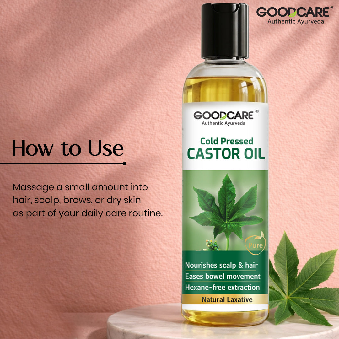 Goodcare Natural Premium Cold Pressed Castor Oil