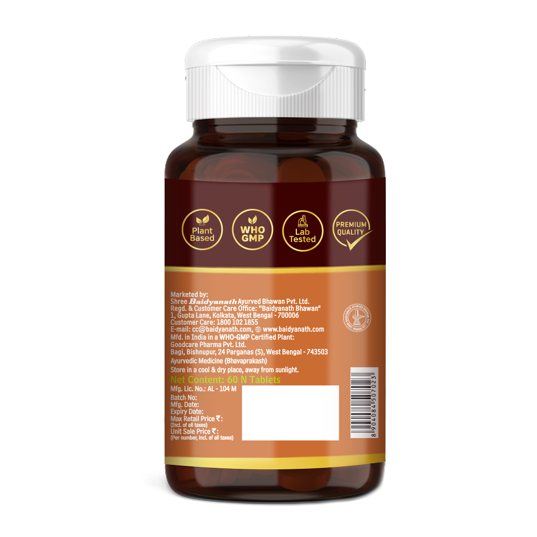 Baidyanath Shatavari Tablets | Women’s Health & Energy Support - 60 Tablets - Baidyanath