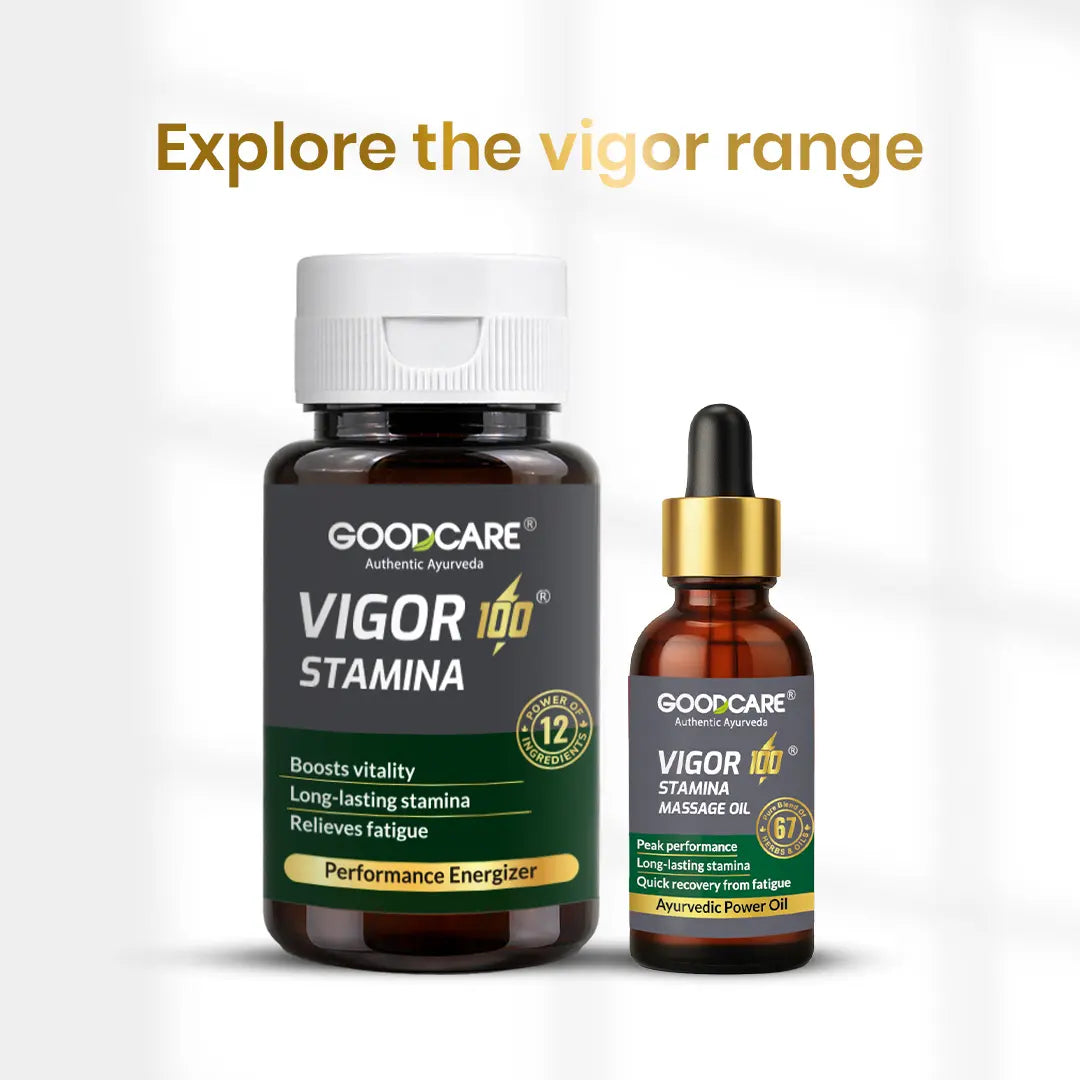Goodcare Vigor 100 Stamina Capsule For Vitality & Energy - 30 Capsules
