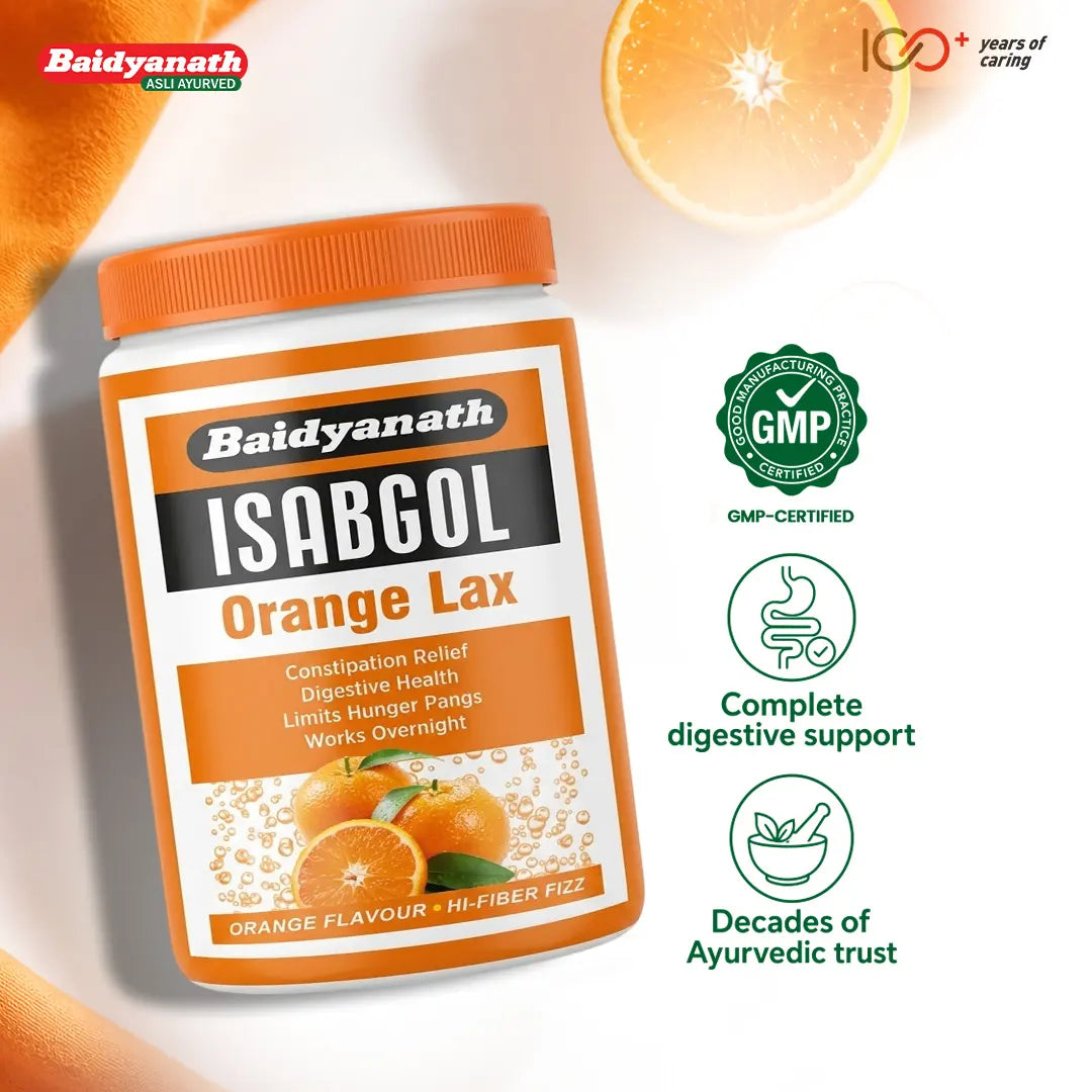 Baidyanath Isabgol Orange Lax