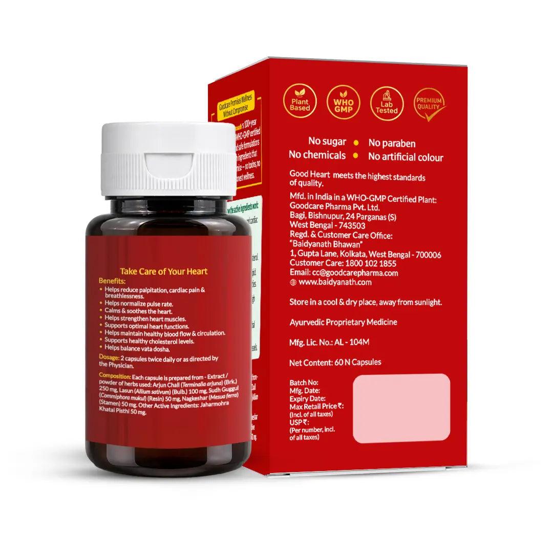 Goodcare Good Heart - 60 Capsules