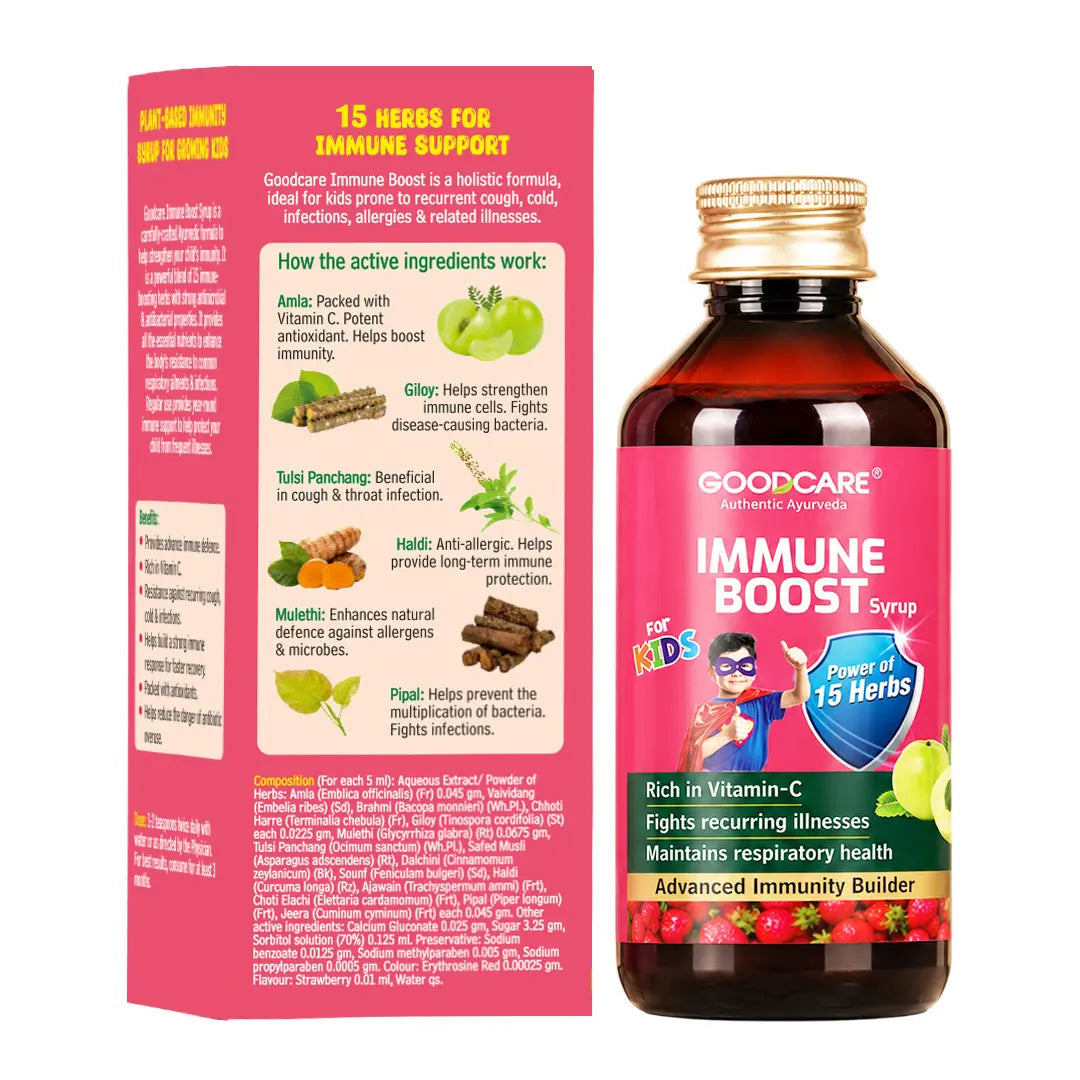 Goodcare Immune Boost Syrup For Kids - 200 ml