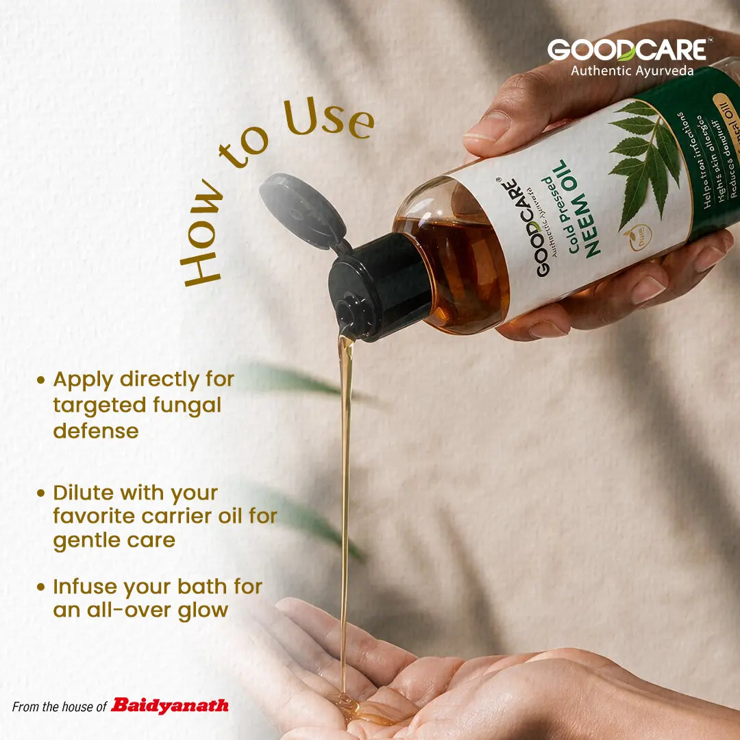 Goodcare Pure Natural Cold Pressed Neem Oil