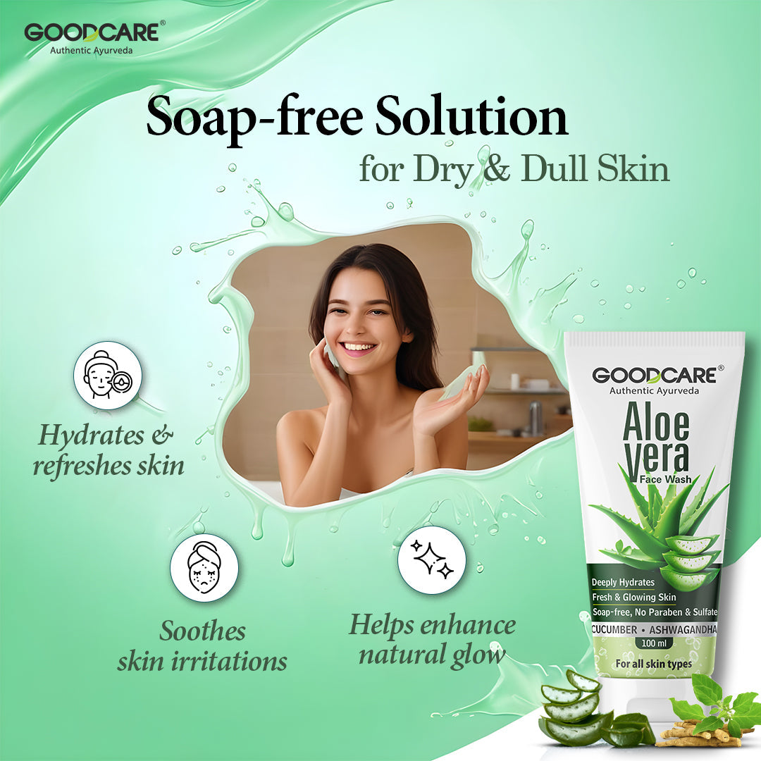 Aloe vera Gel & Face wash Combo For Ultimate Hydration