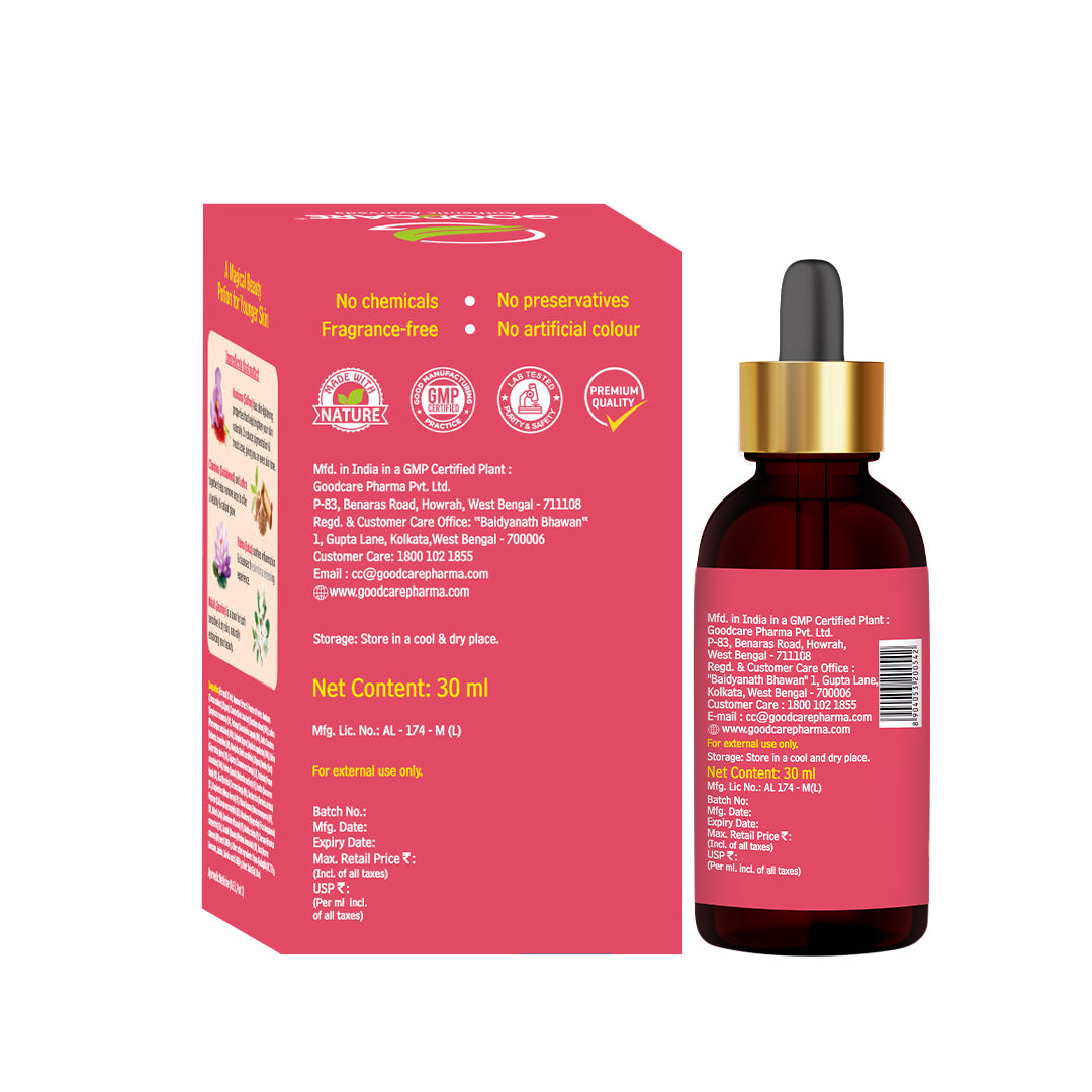 Kumkumadi Glow Combo – Kumkumadi Oil 30ml + Foaming Face Wash 150ml Ayurvedic Brightening Skincare Set