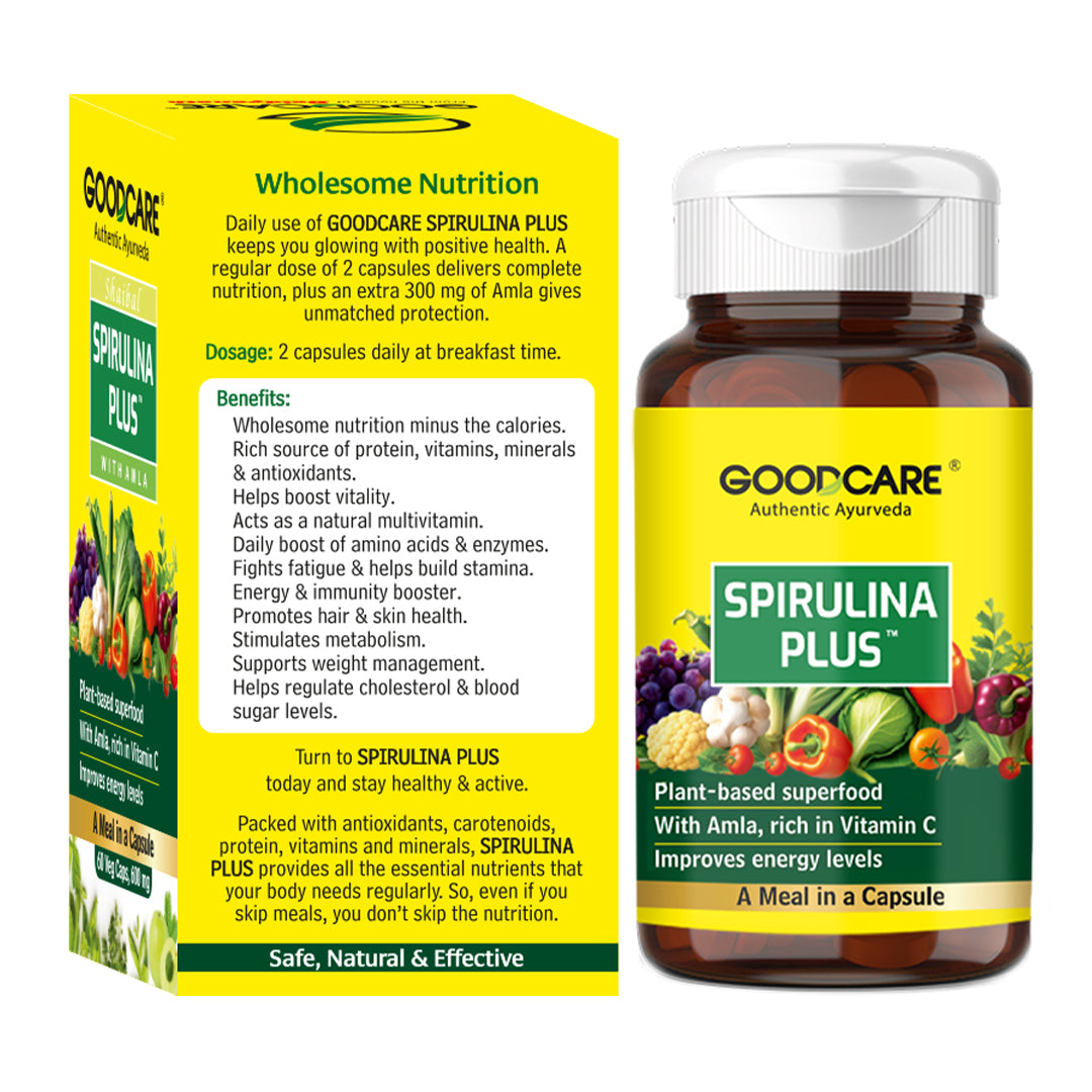 Goodcare Spirulina Plus - 60 Capsules