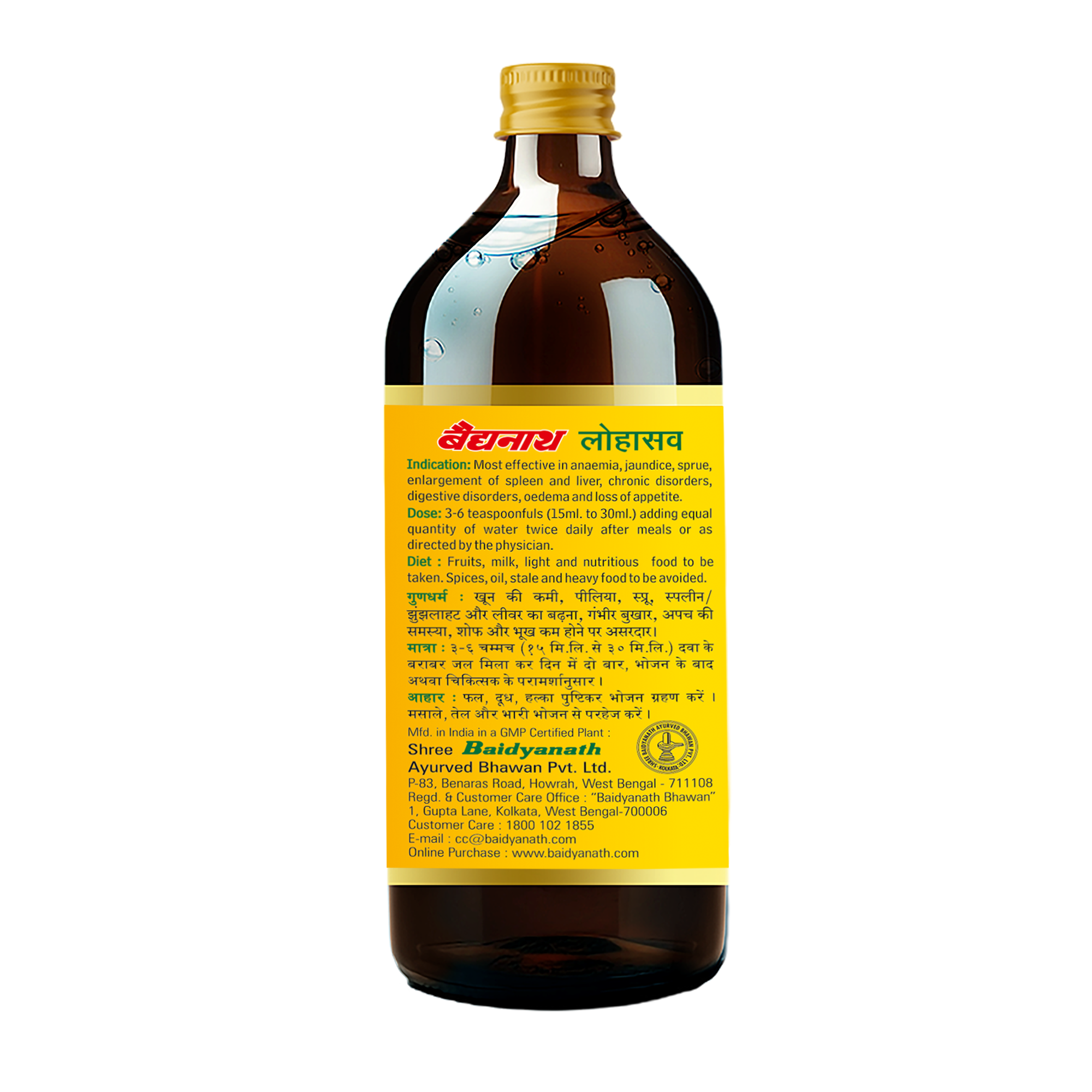 Baidyanath Lohasava 450 ml