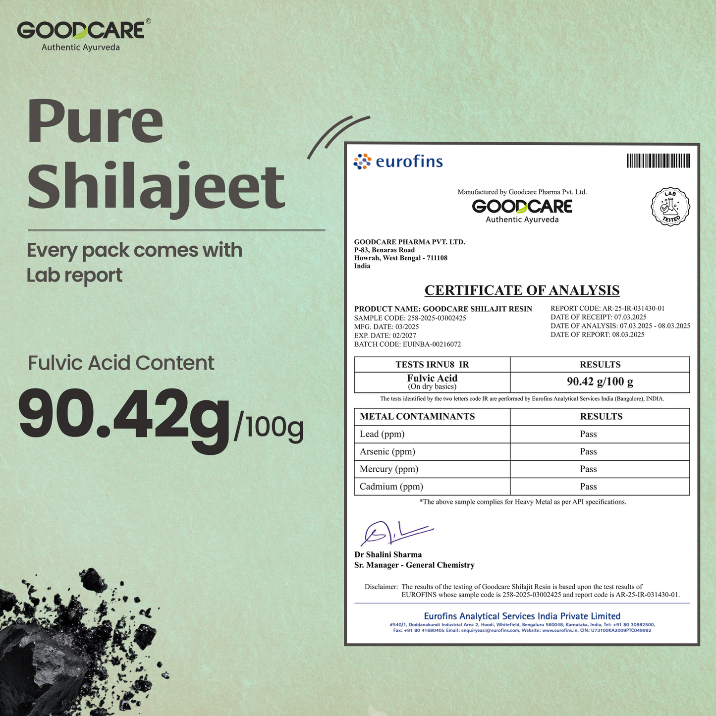 Goodcare Himalayan Shilajit Resin 15 gm