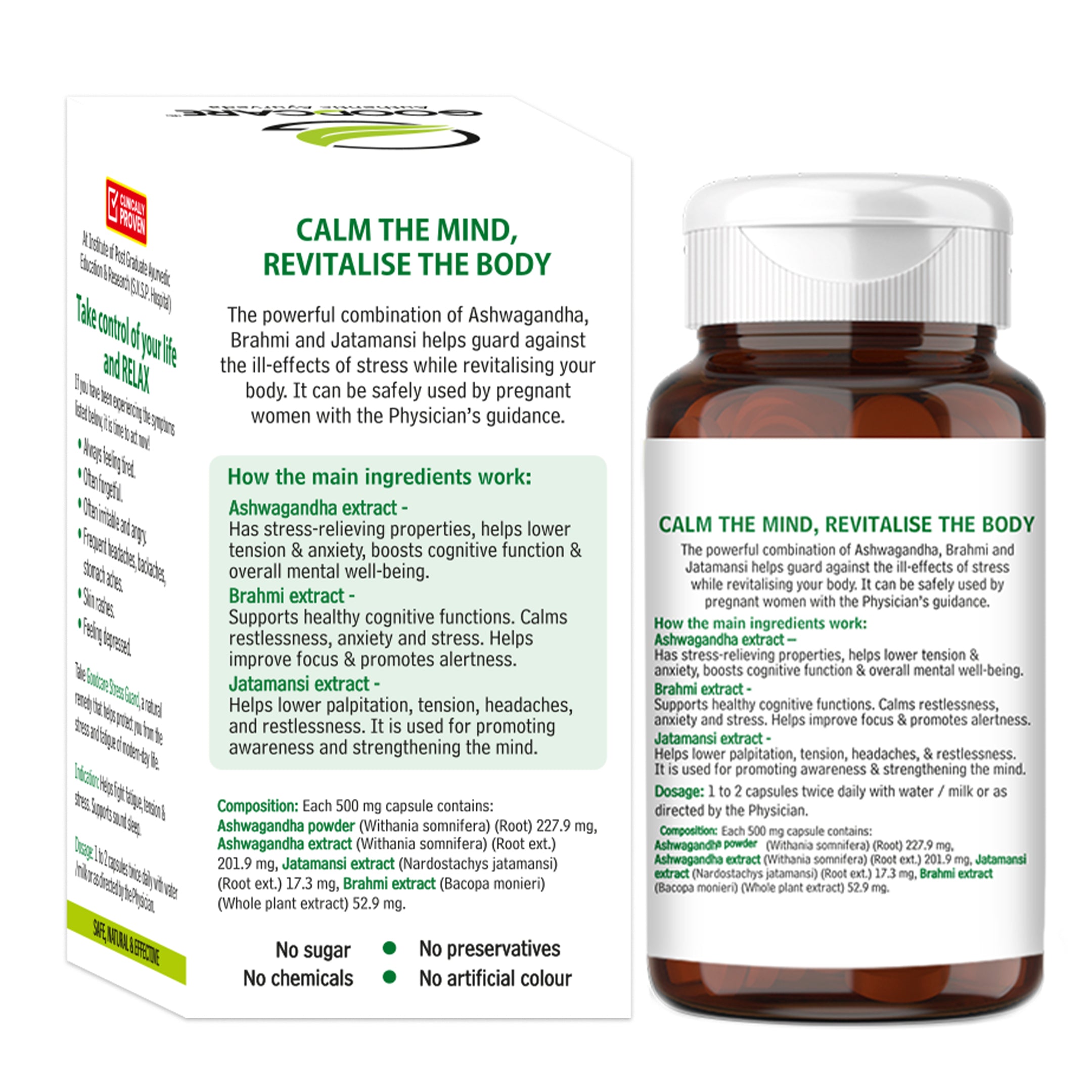 Goodcare Stress Guard- 60 Capsules