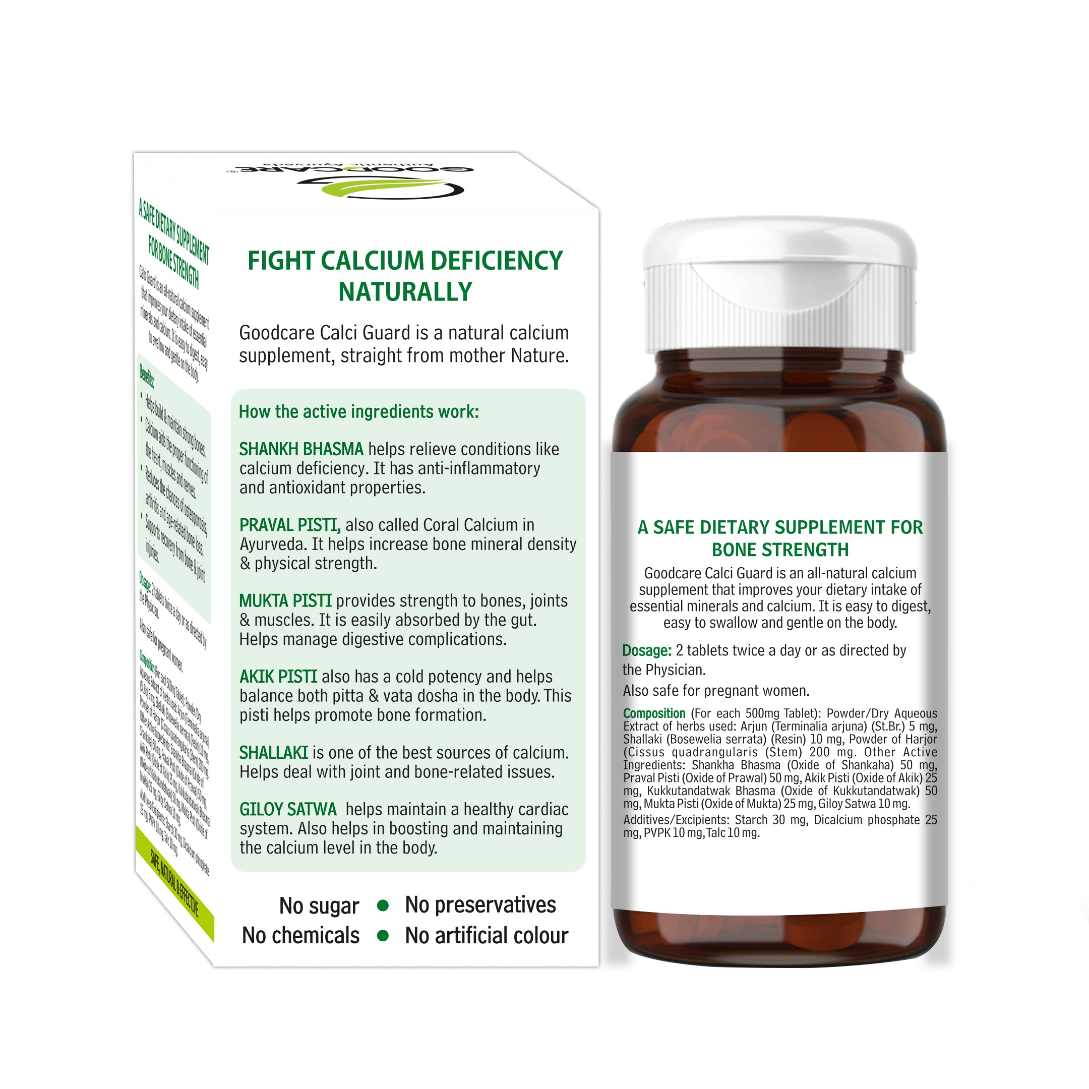 Calci Guard 60 Tablets For Bone Health
