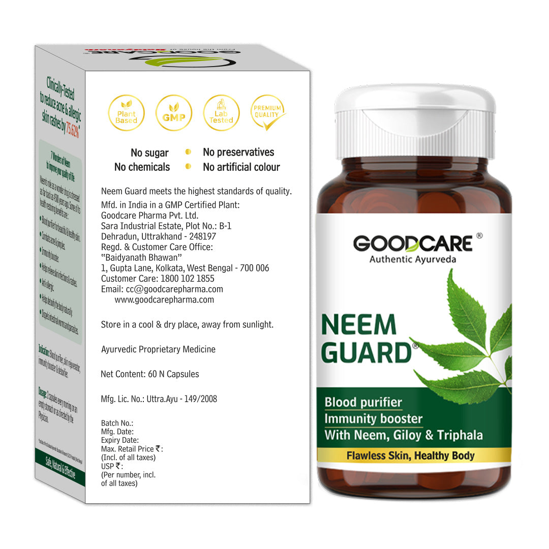 Goodcare Neem Guard 60 Capsules