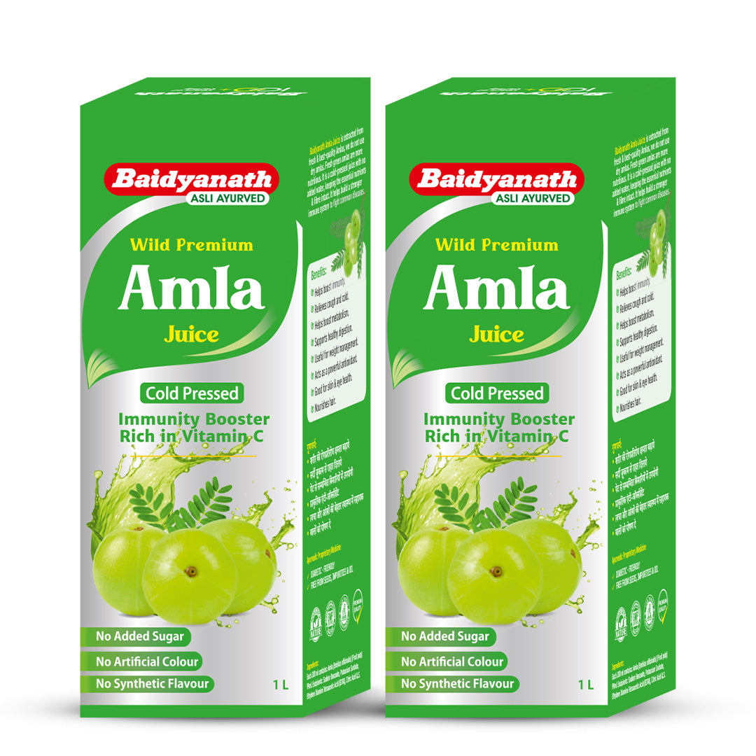 Amla Juice with Vitamin-C and Antioxidants