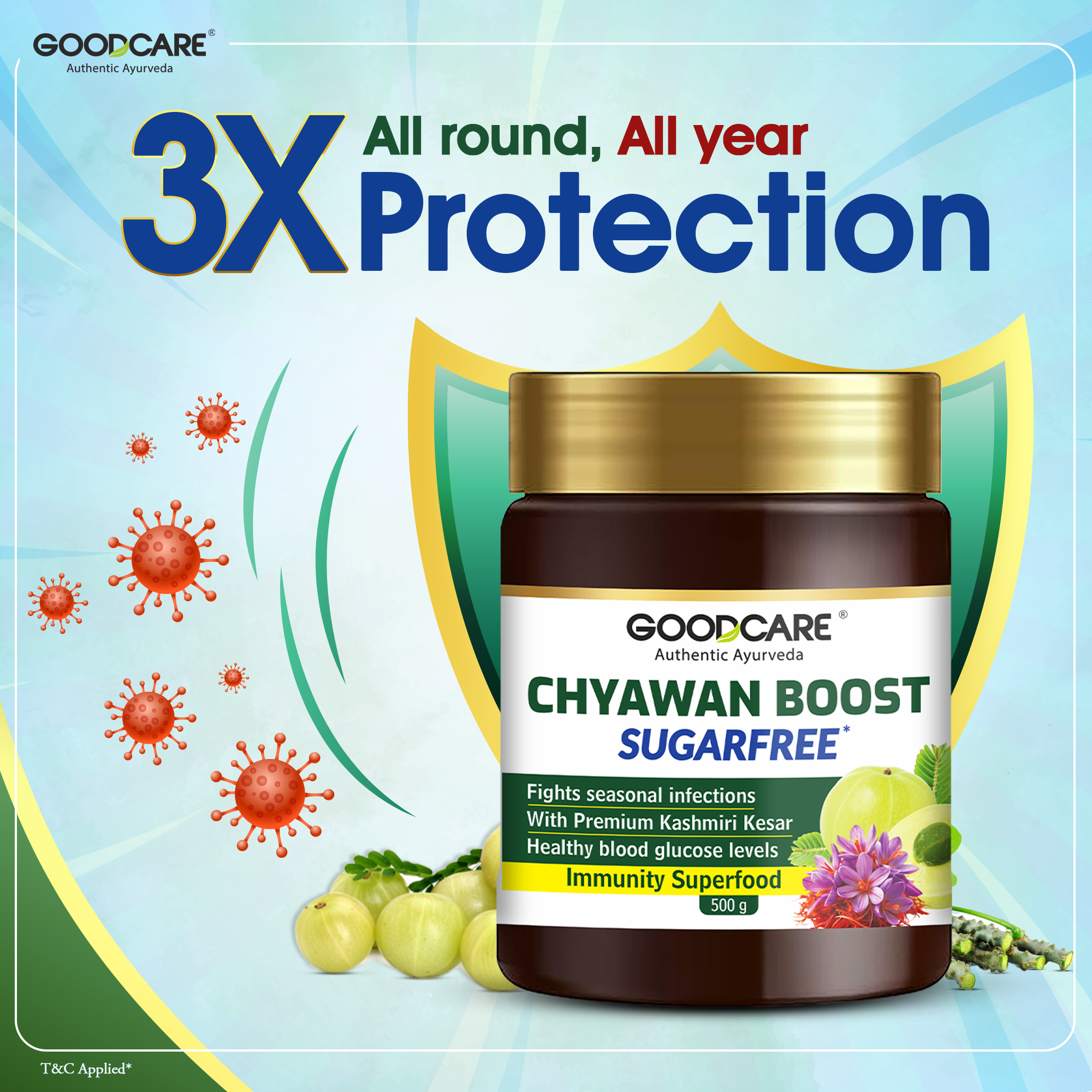 Goodcare Wild Forest Honey & Chyawan Boost: A Natural Health Combo