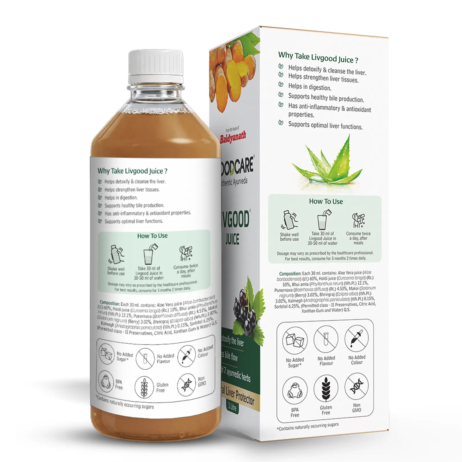 Goodcare Livgood Liver Care Juice - 1 L