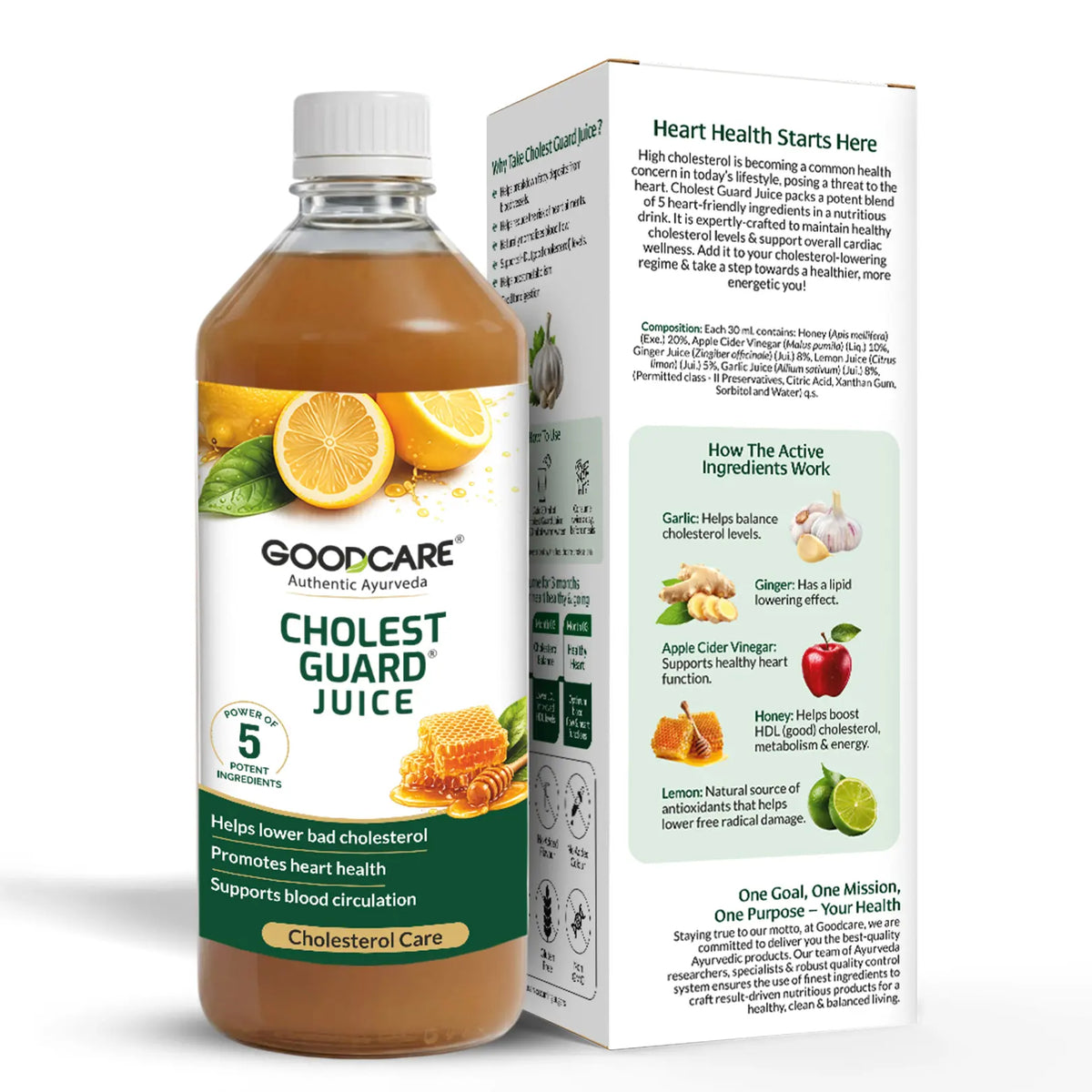Goodcare Cholest Guard Juice-1 Ltr