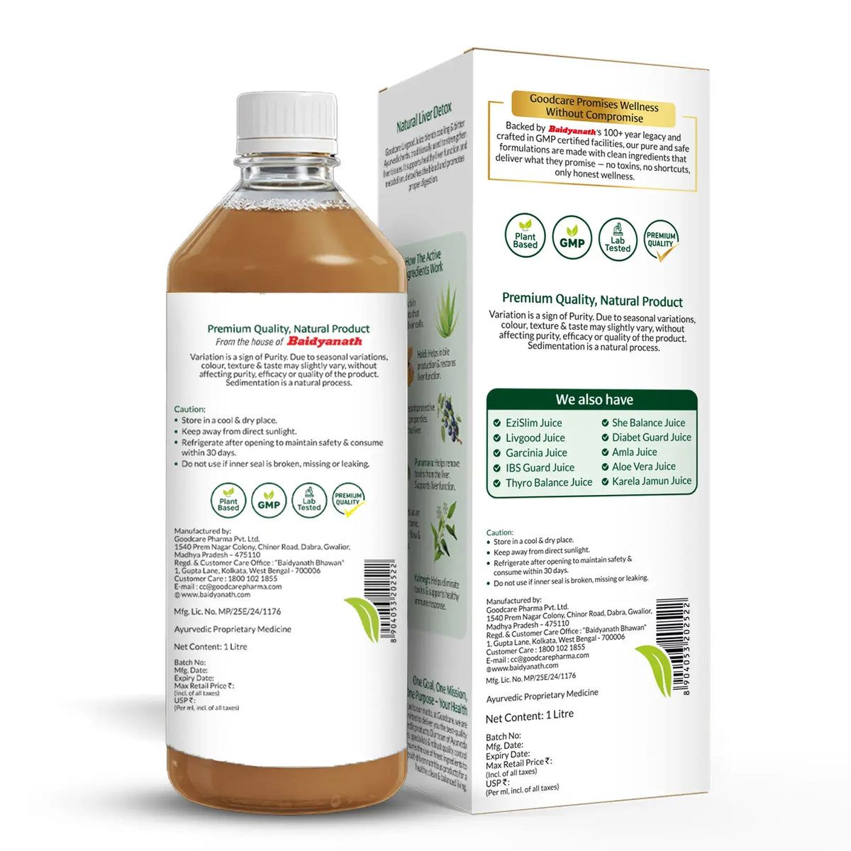Goodcare Livgood Liver Care Juice - 1 L