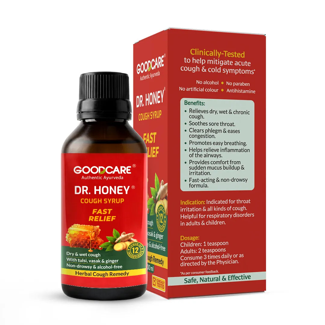 Goodcare Dr. Honey Cough Syrup-100 Ml